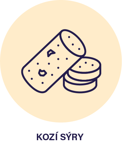 21) kozí sýry